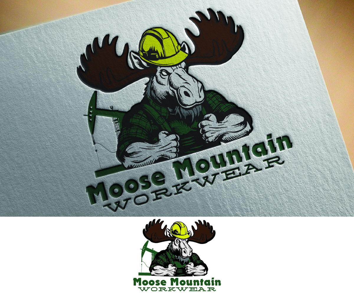 Design de Logo par S5 pour Moose Mountain Workwear Ltd. | Design #33466357