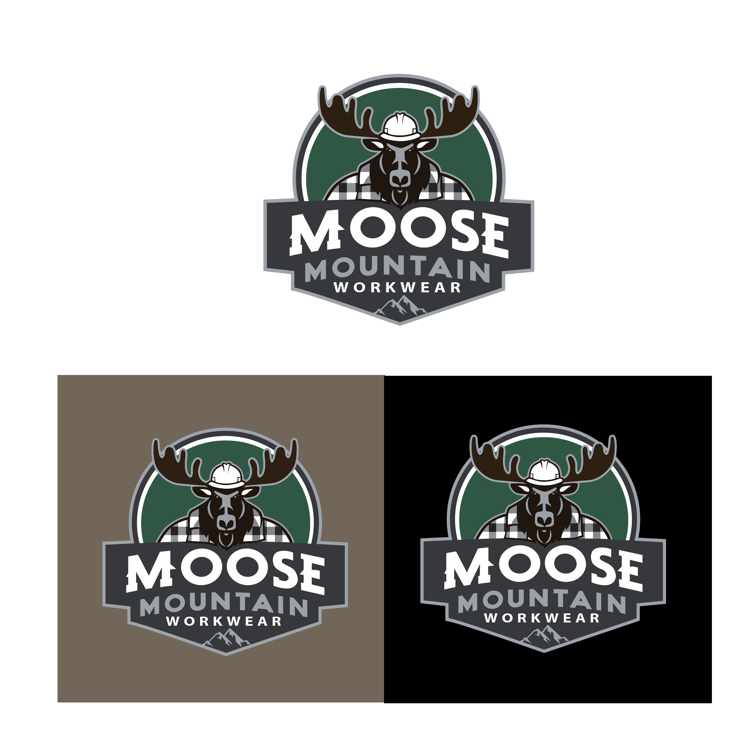 Logo Design by bethmage janaka for Moose Mountain Workwear Ltd. | Design #33475303