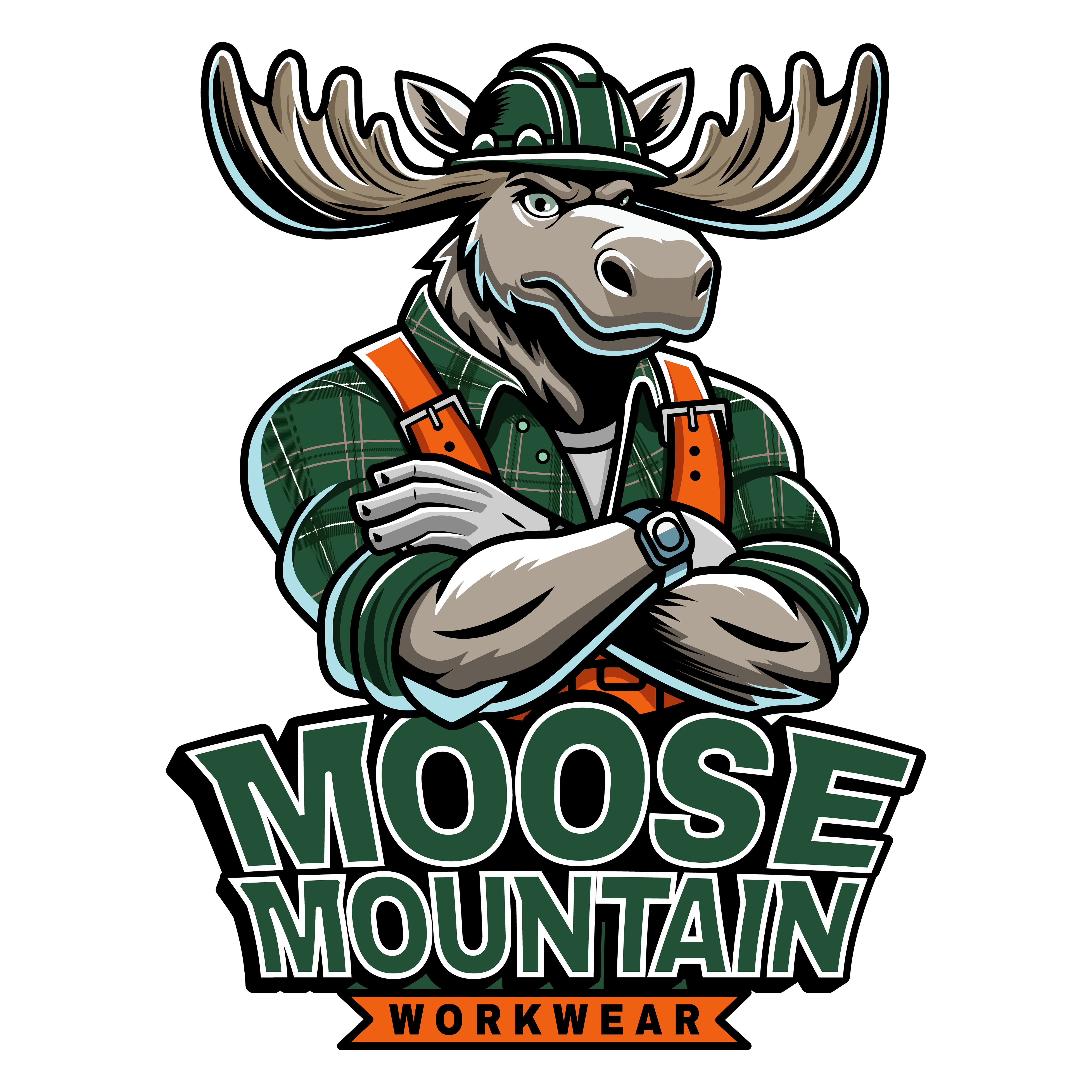 Diseño de Logo por iohanna para Moose Mountain Workwear Ltd. | Diseño #33486230
