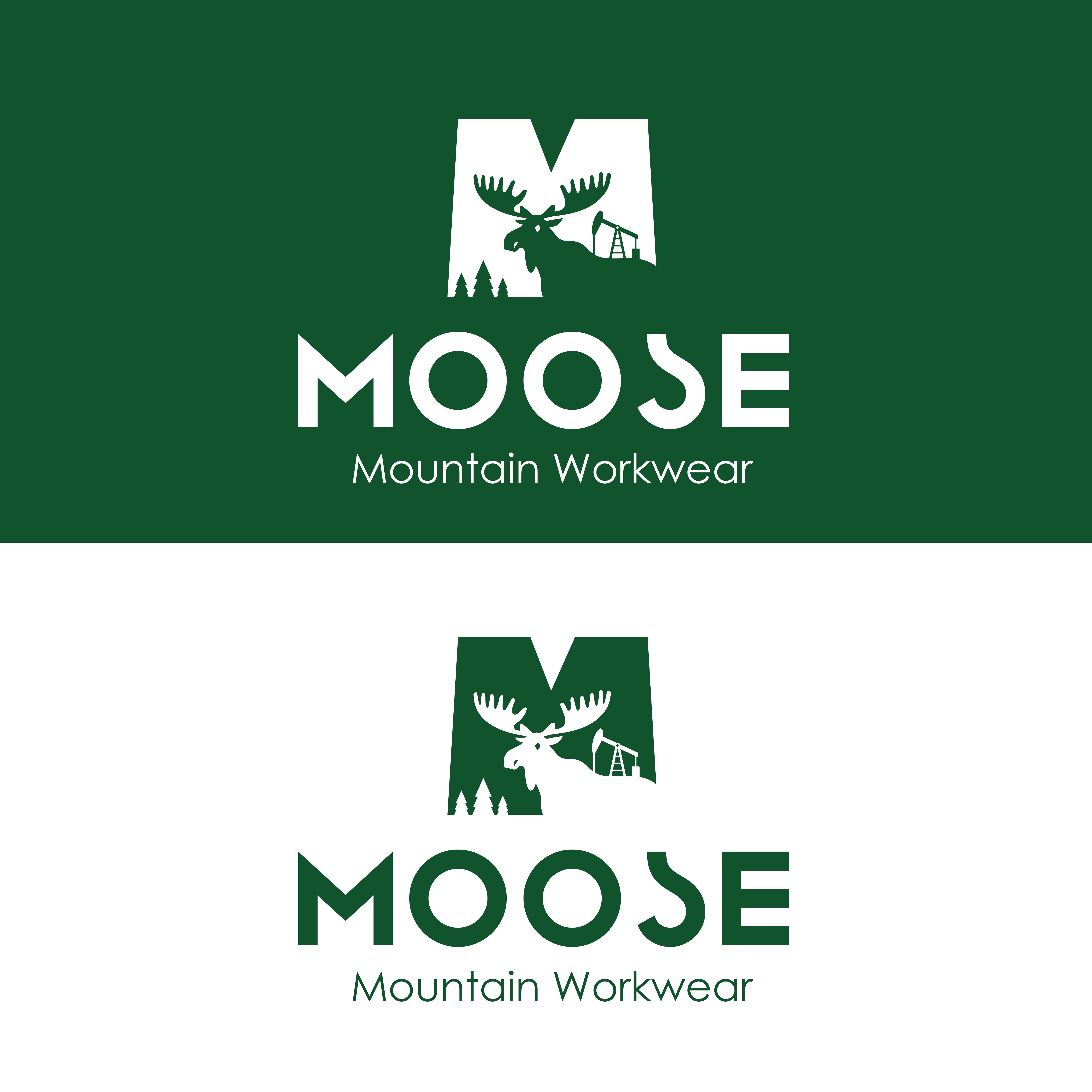 Logo Design by designfeel for Moose Mountain Workwear Ltd. | Design #33500271