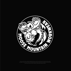 Logo Design by Shigh5 for Moose Mountain Workwear Ltd. | Design: #33470554