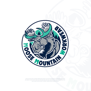 Logo Design by Shigh5 for Moose Mountain Workwear Ltd. | Design: #33470557