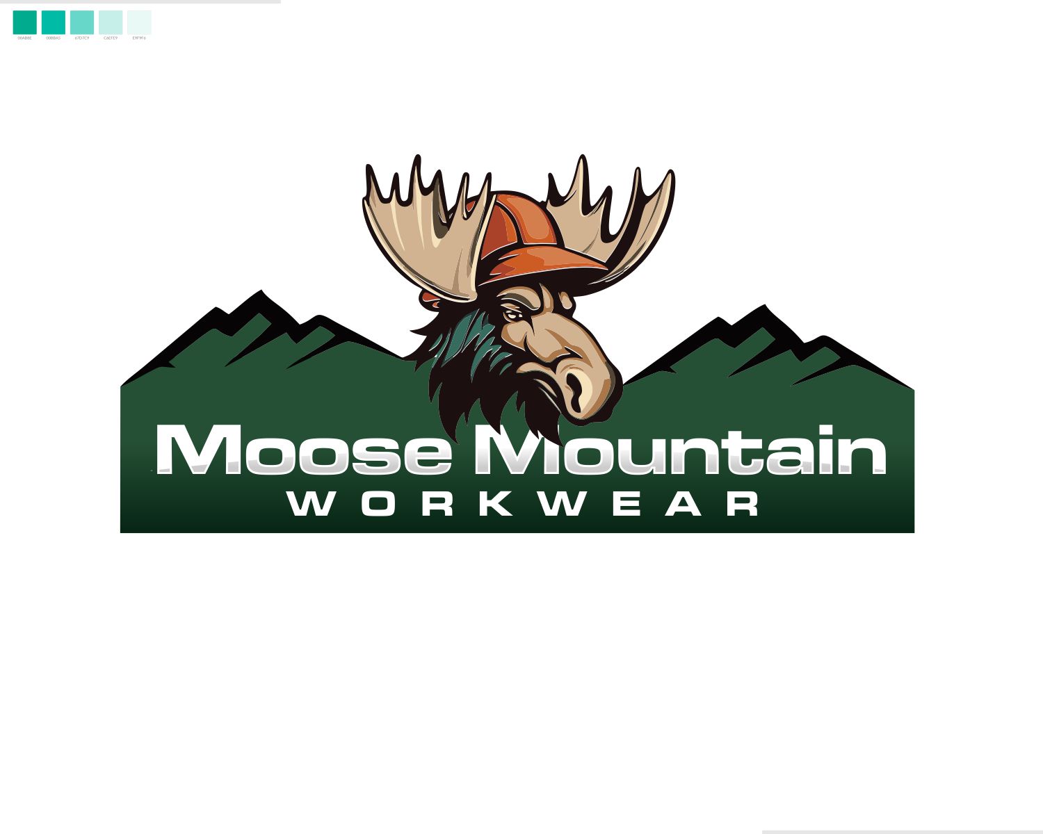 Logo-Design von DesignMX (Renan Mejia) für Moose Mountain Workwear Ltd. | Design #33459687