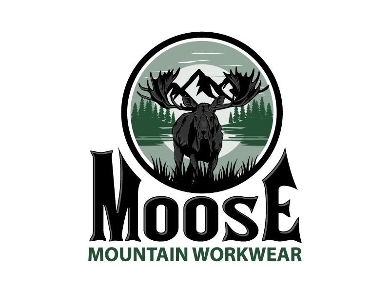 Logo-Design von Dream Logo Design für Moose Mountain Workwear Ltd. | Design #33464773