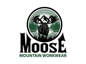 Logo Design by Dream Logo Design for Moose Mountain Workwear Ltd. | Design: #33464773