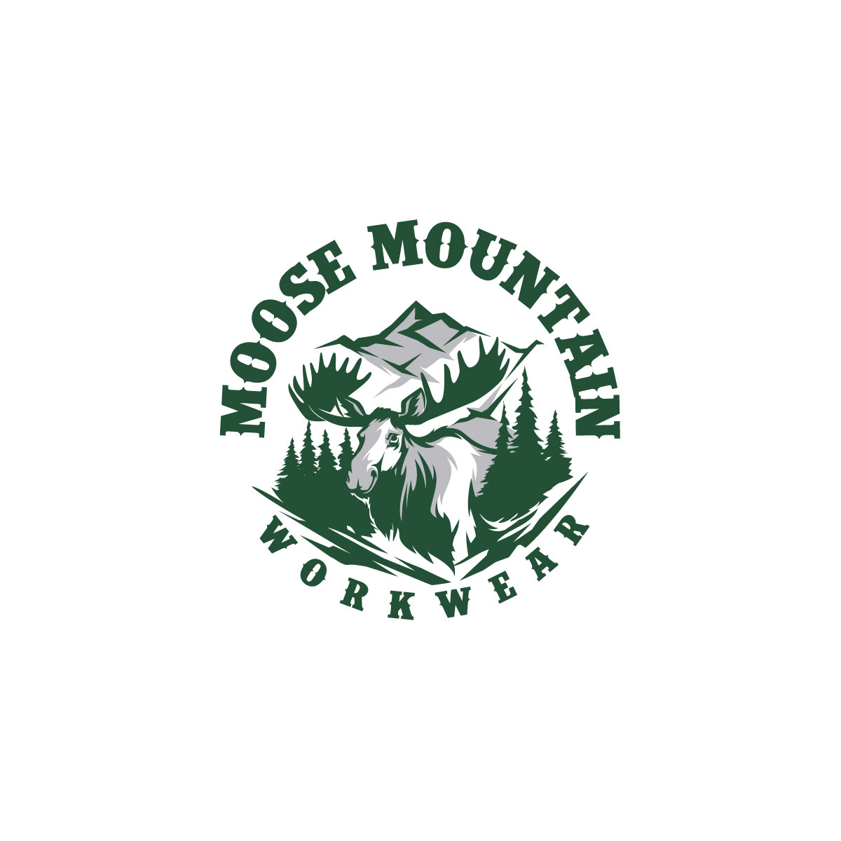 Logo-Design von prodesigns99 für Moose Mountain Workwear Ltd. | Design #33463074