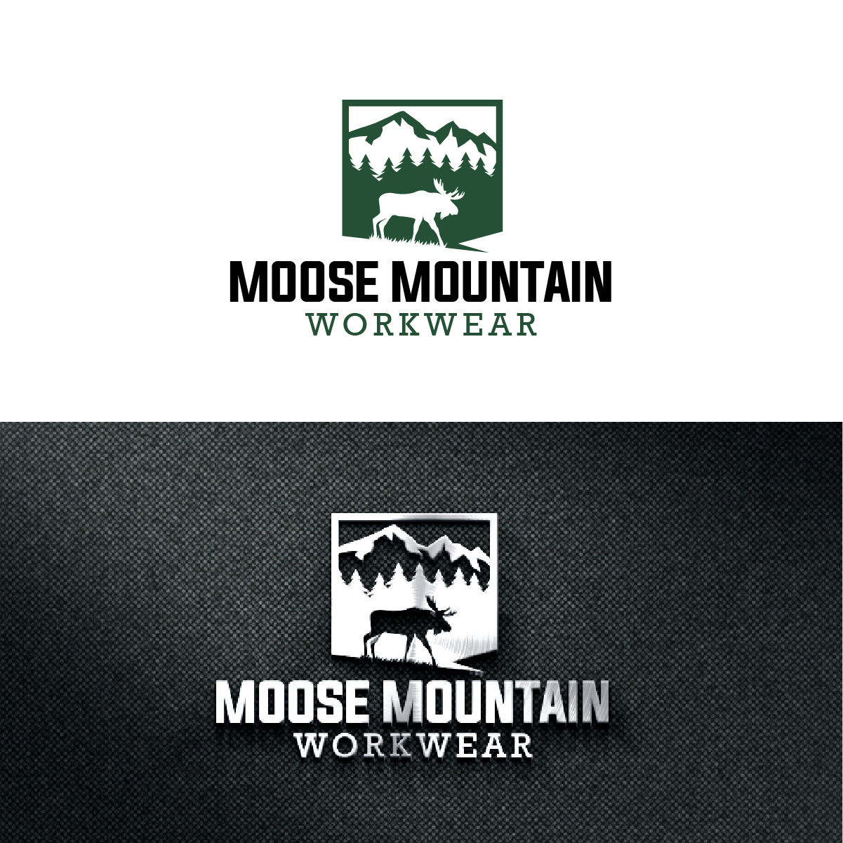 Logo-Design von fly  design für Moose Mountain Workwear Ltd. | Design #33464222