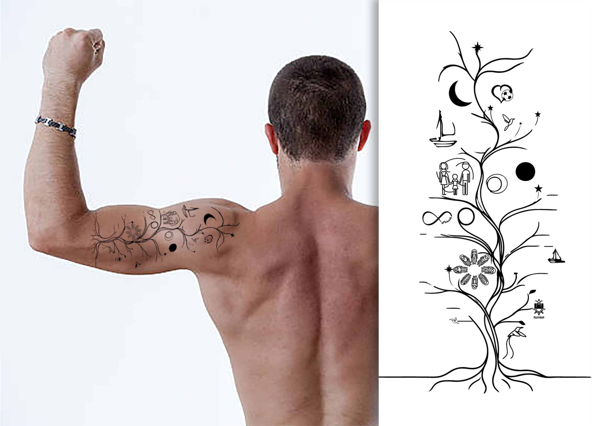 Tattoo Design by RASHMIKA96 for this project | Design #33554715