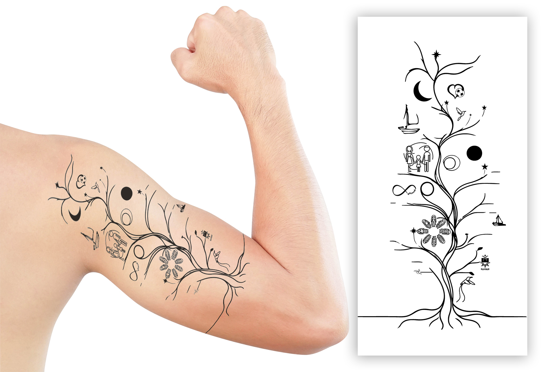 Tattoo-Design von RASHMIKA96 für dieses Projekt | Design #33554855