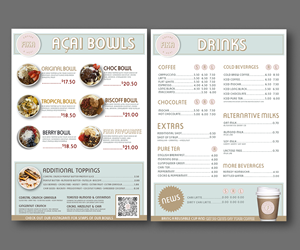 Menu Design by Andrés Sebastián for this project | Design: #33472604