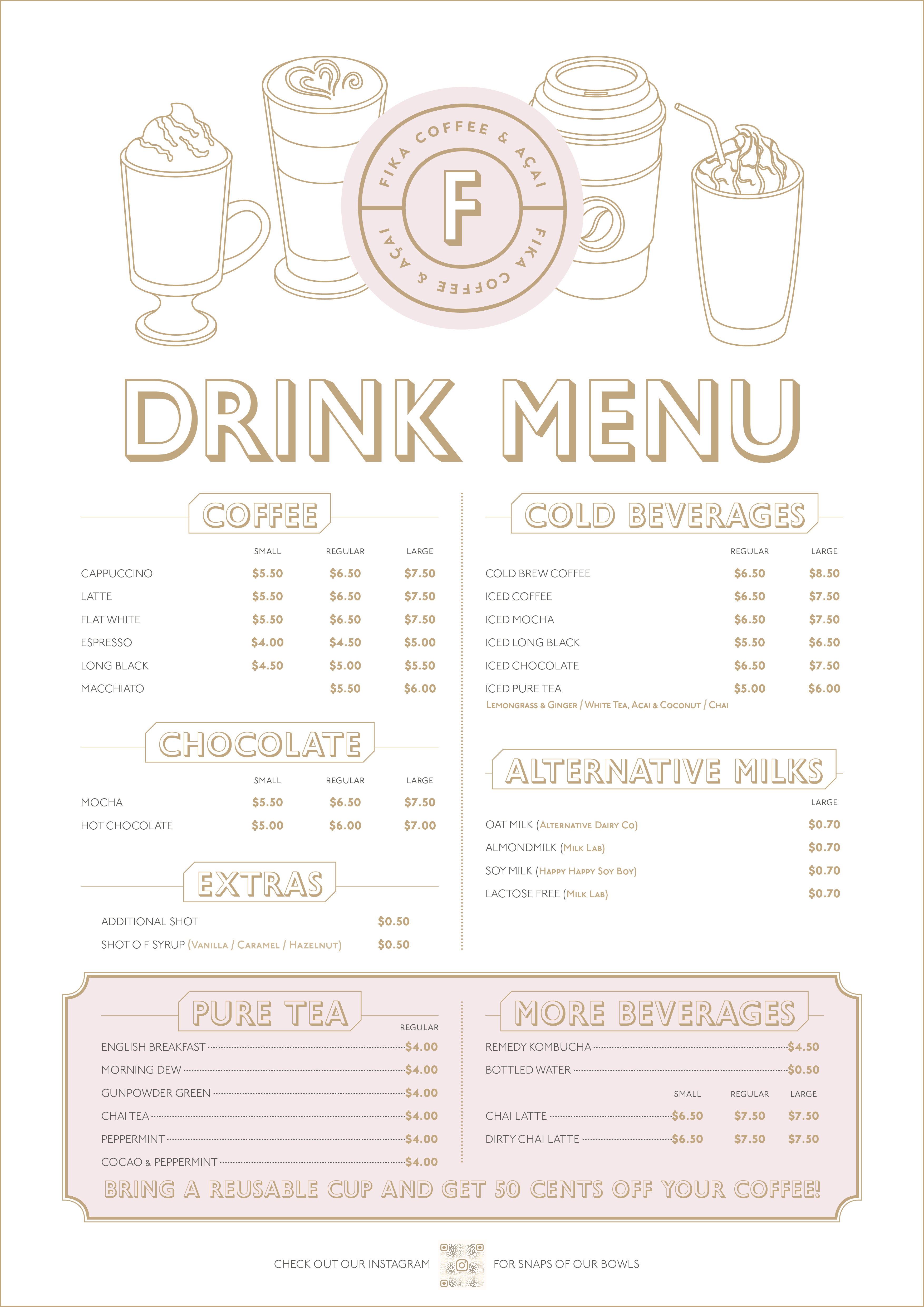 Menu Design by MarkoE for this project | Design #33471549