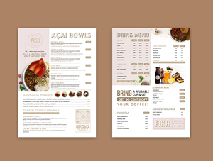 Menu Design by debdesign for this project | Design: #33468870