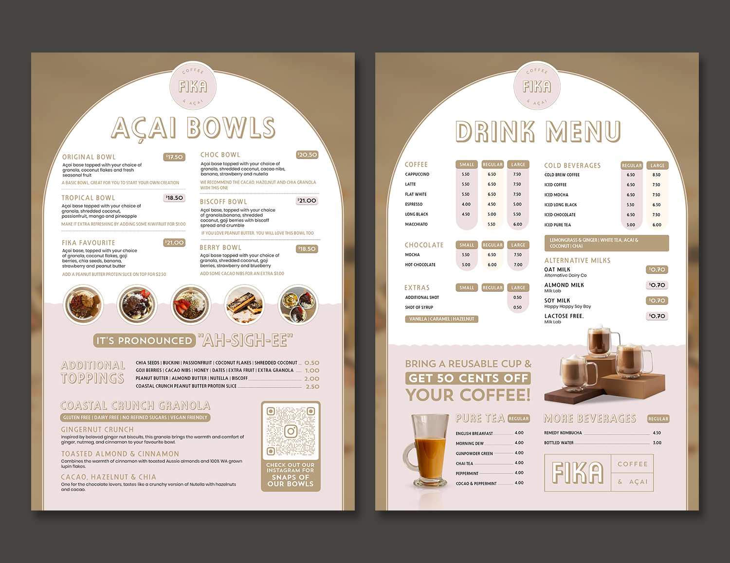 Diseño de Menú por debdesign para este proyecto | Diseño #33469574