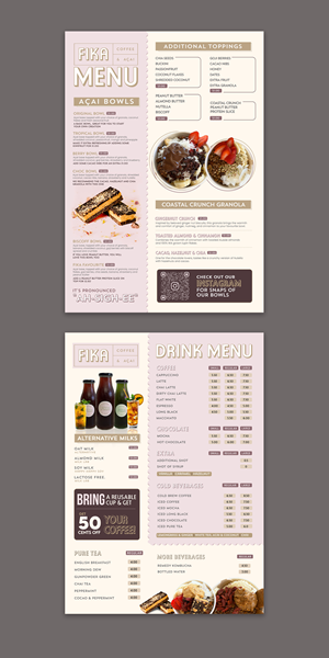 Menu Design by debdesign for this project | Design: #33470405
