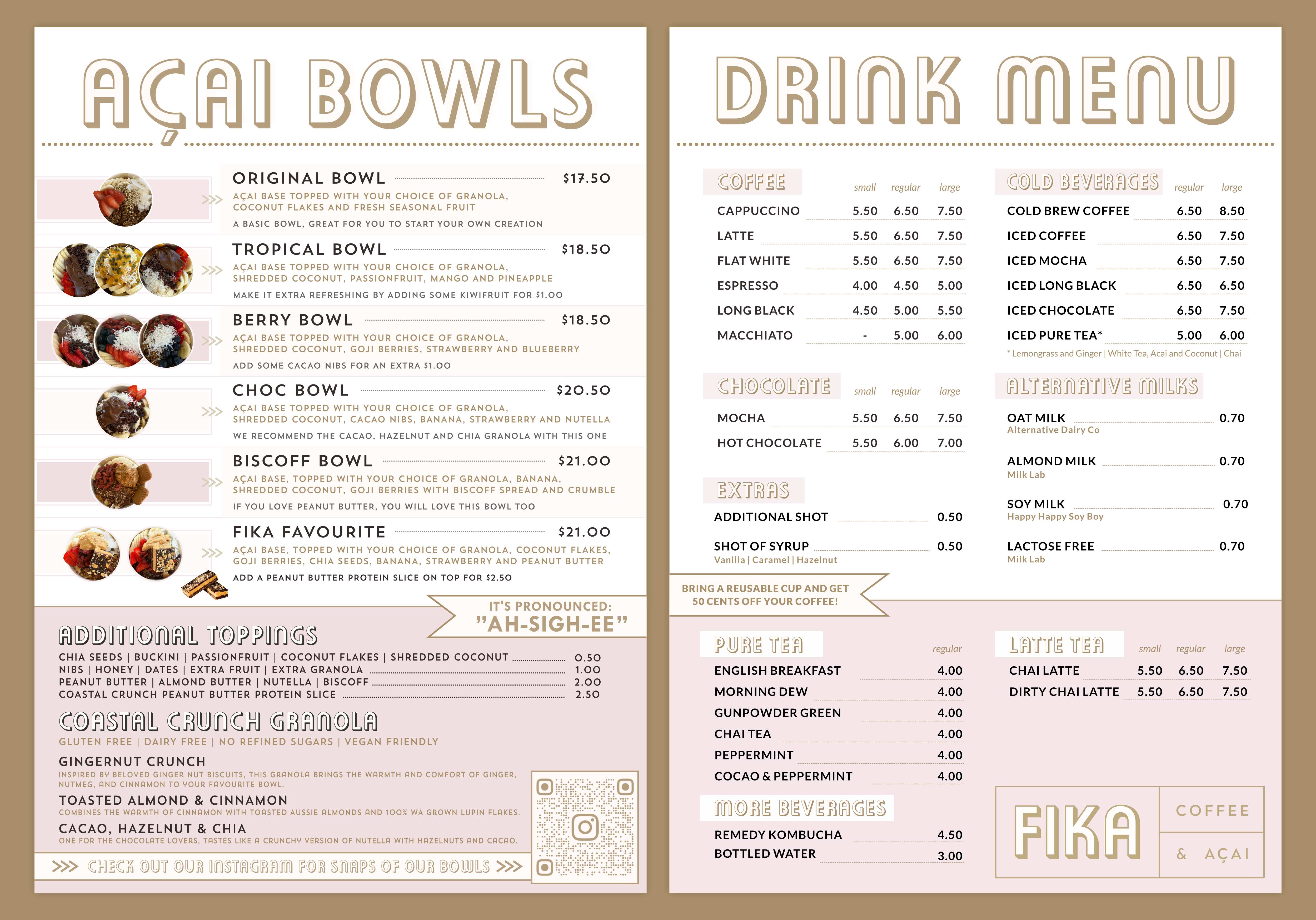 Menu Design by jalusani for this project | Design #33475490
