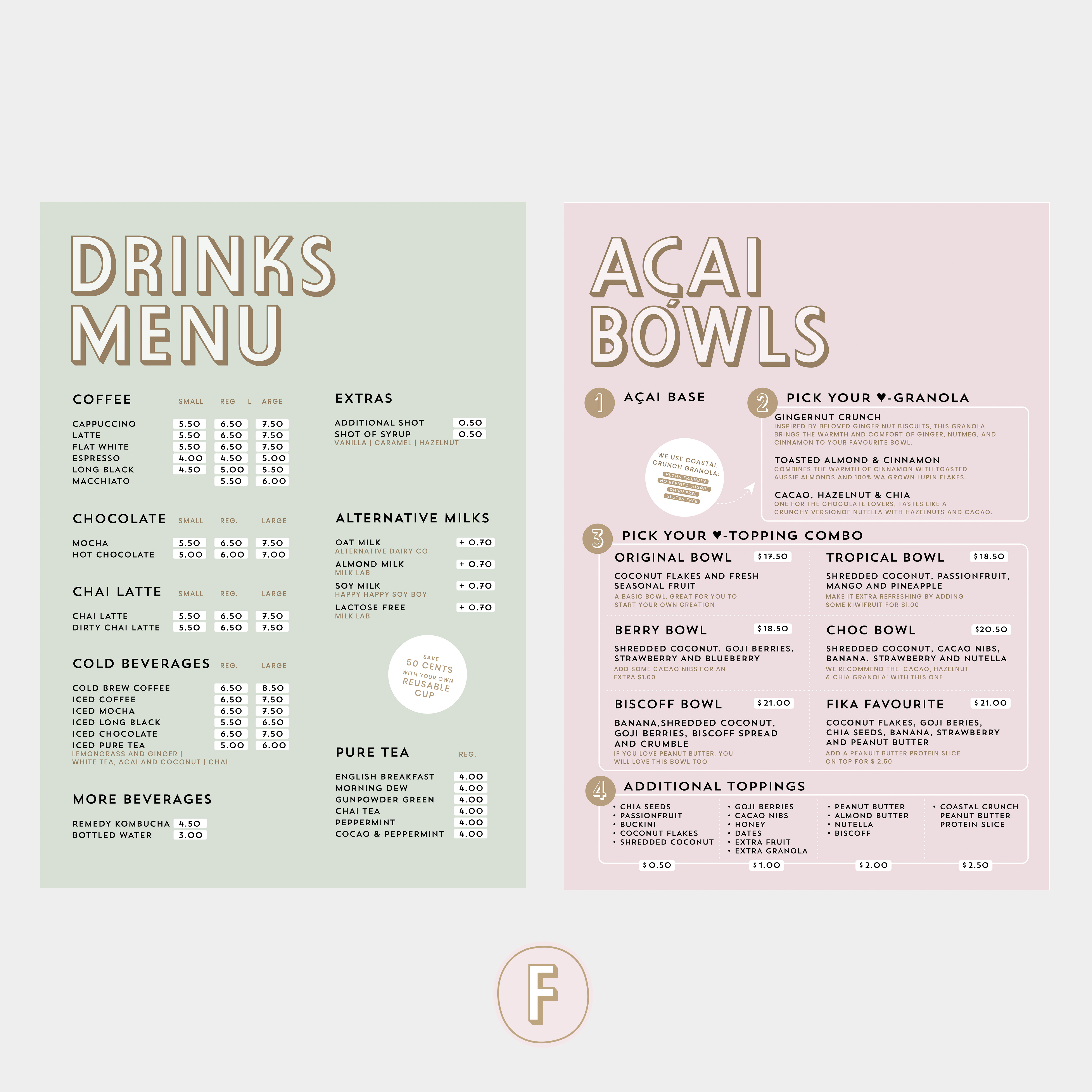 Diseño de Menú por Anne Katrin para este proyecto | Diseño #33509456