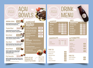 Menu Design by Graphic Guy for this project | Design: #33478024