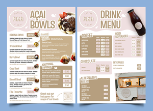 Menu Design by Graphic Guy