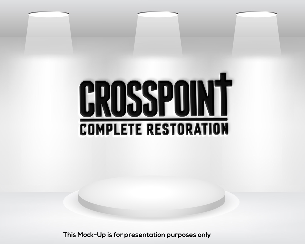 Logo Design for Crosspoint Complete Restoration by Bruse R | Design ...