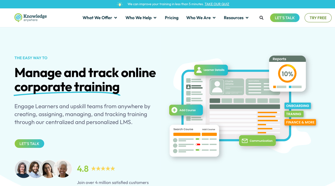 Web Design by JK18 for Knowledge Anywhere | Design #33481969