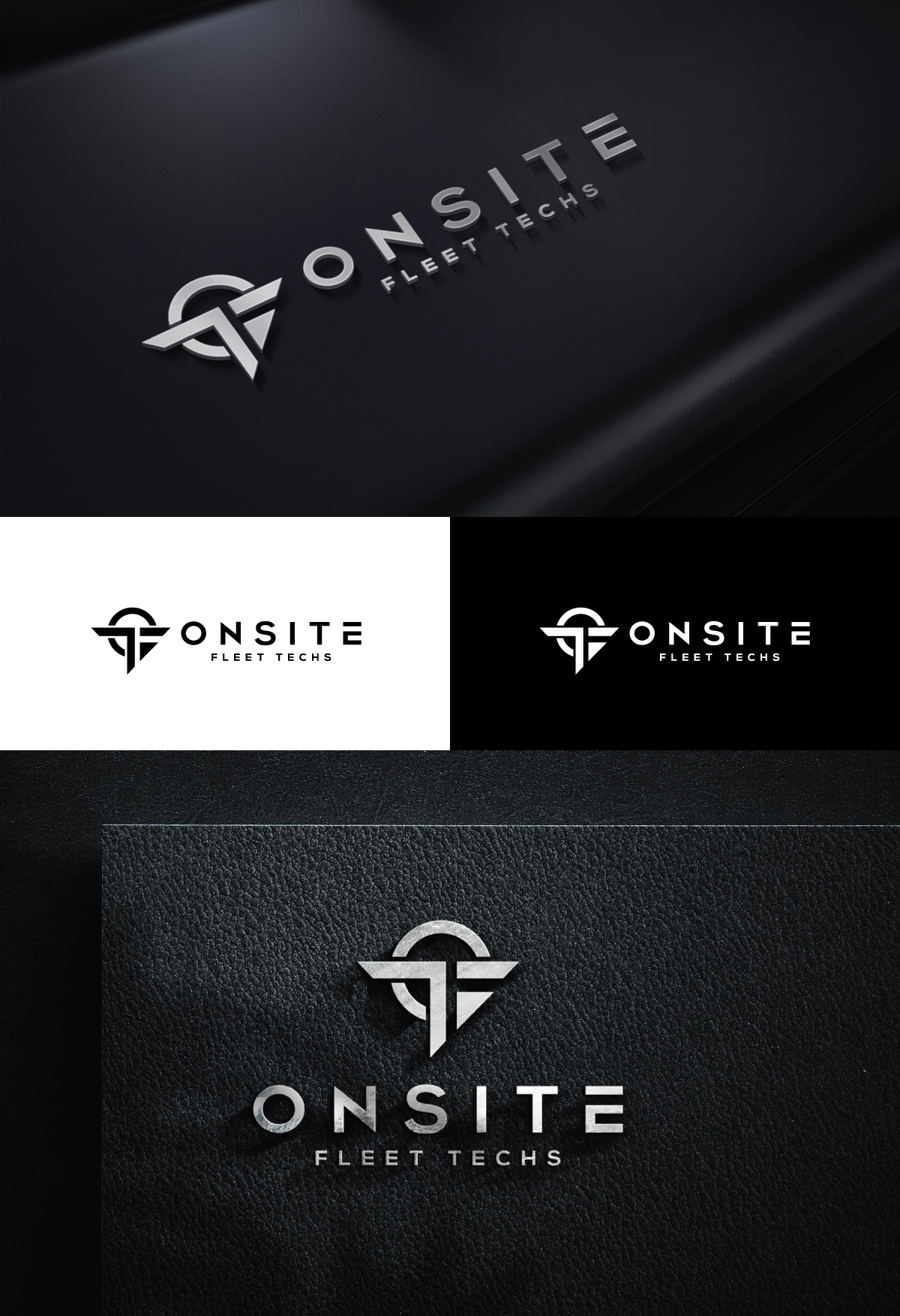 Logo Design by sol design2 for Onsite Fleet Techs | Design #33469457