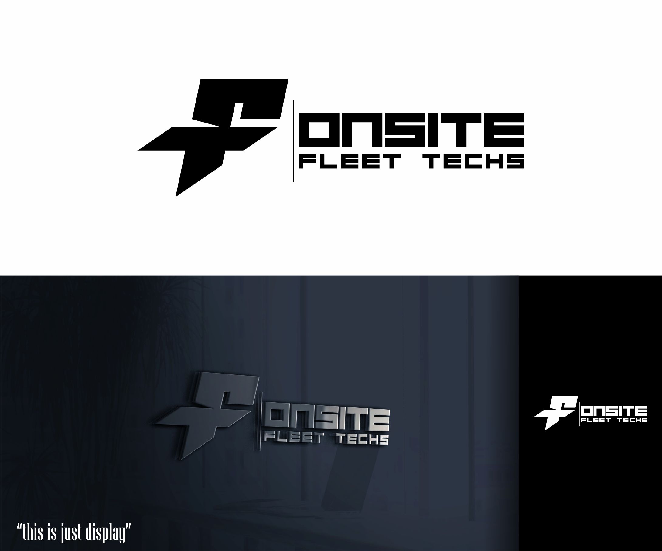 Logo Design by alkaline for Onsite Fleet Techs | Design #33477495