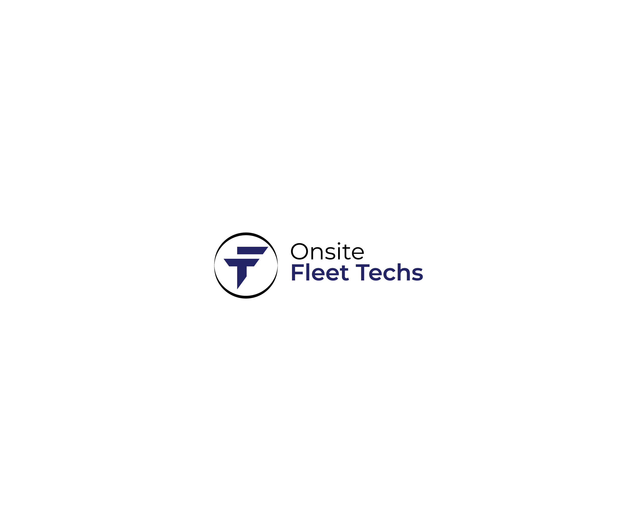 Diseño de Logo por Editeight26 para Onsite Fleet Techs | Diseño #33481074
