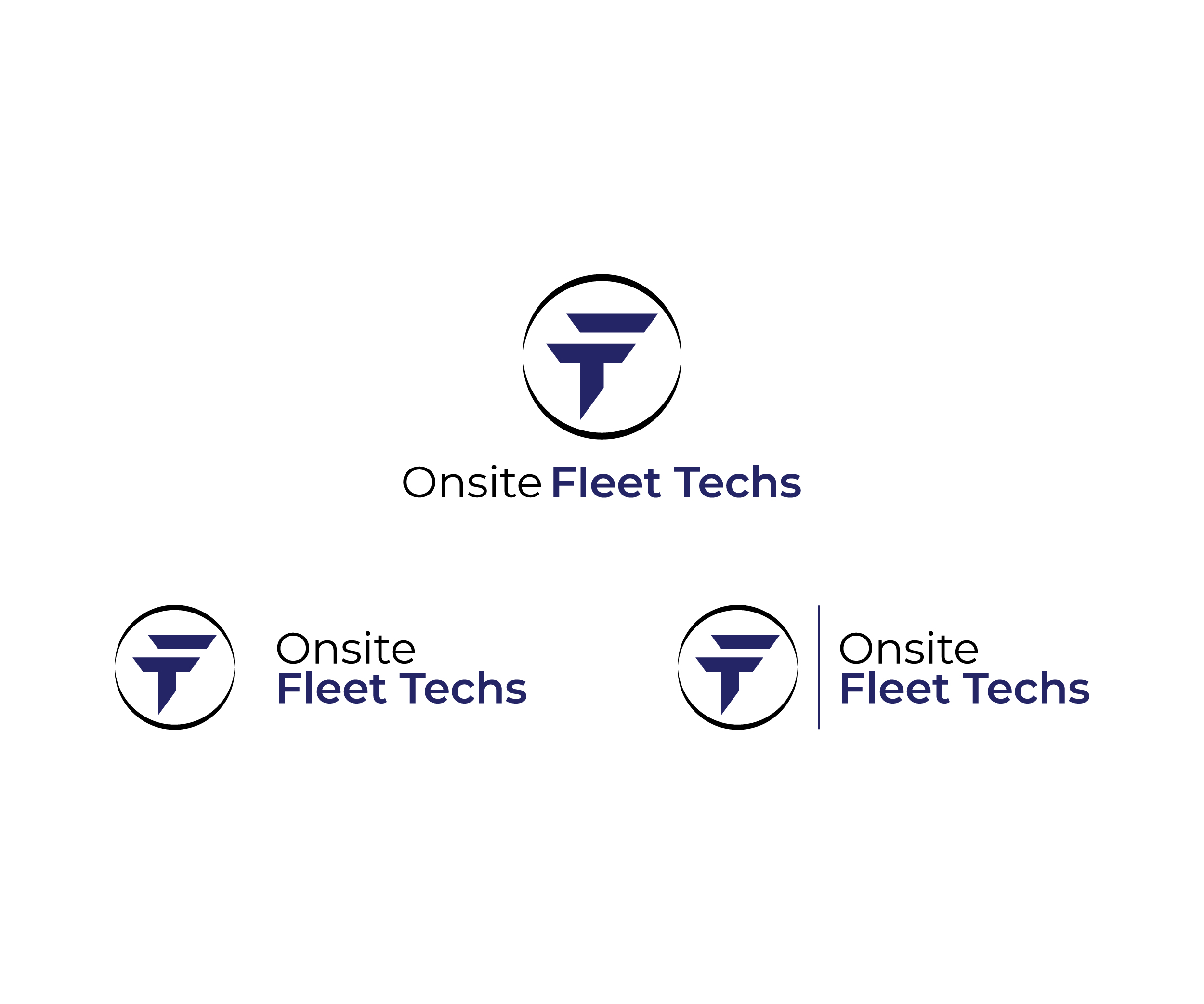 Diseño de Logo por Editeight26 para Onsite Fleet Techs | Diseño #33482326
