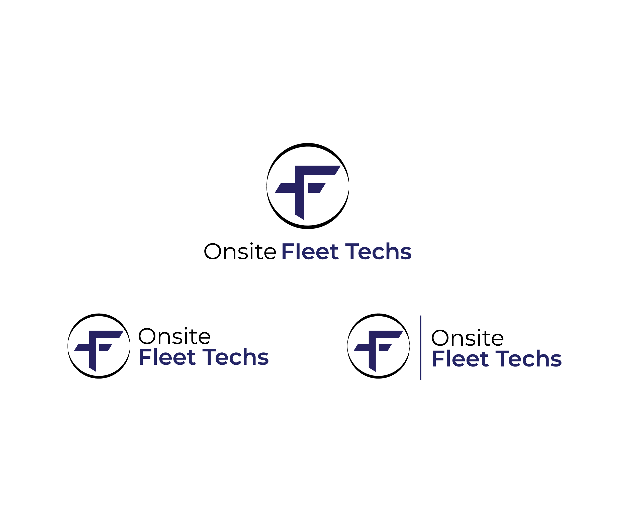 Diseño de Logo por Editeight26 para Onsite Fleet Techs | Diseño #33482442