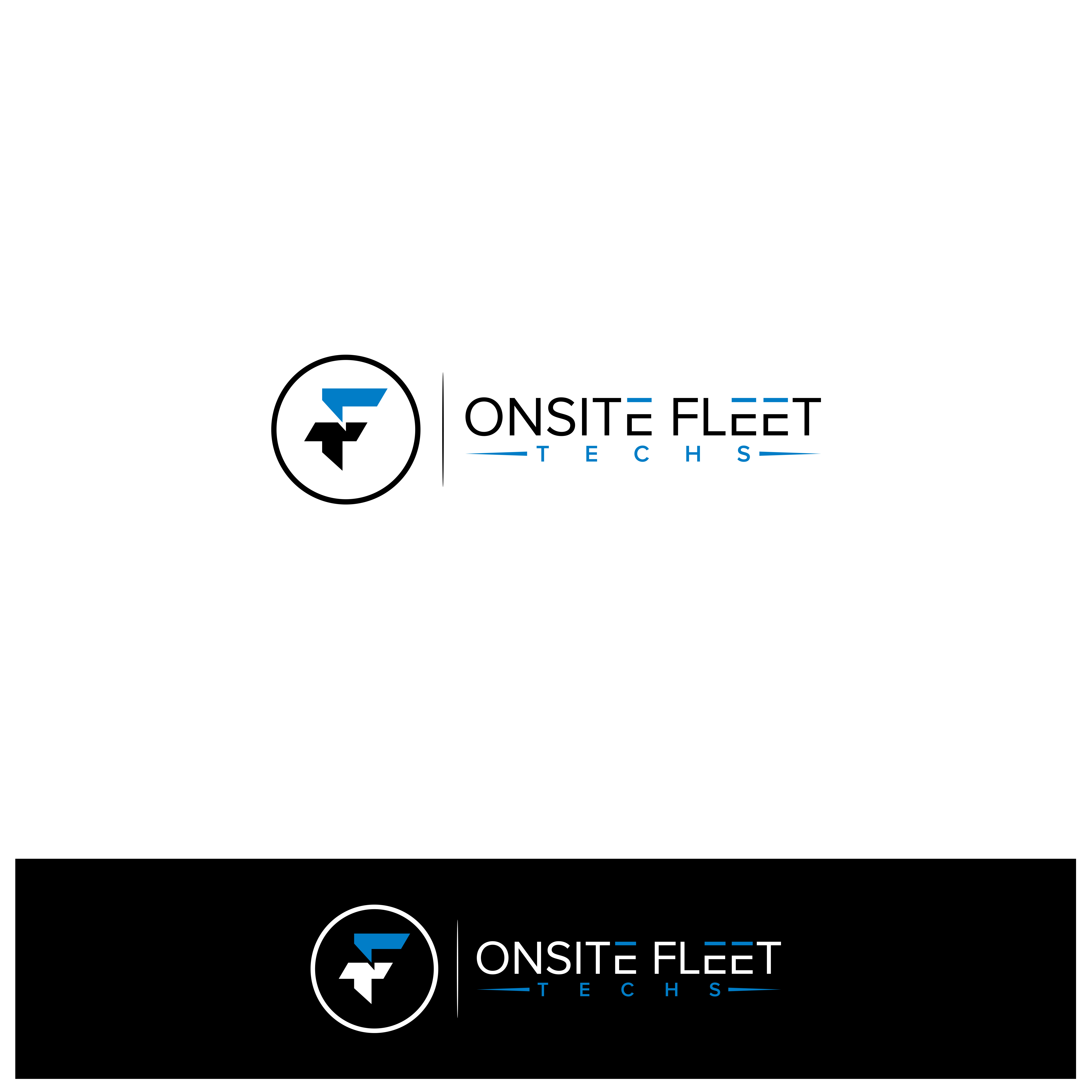 Logo Design by HiKyriosDesign for Onsite Fleet Techs | Design #33475071