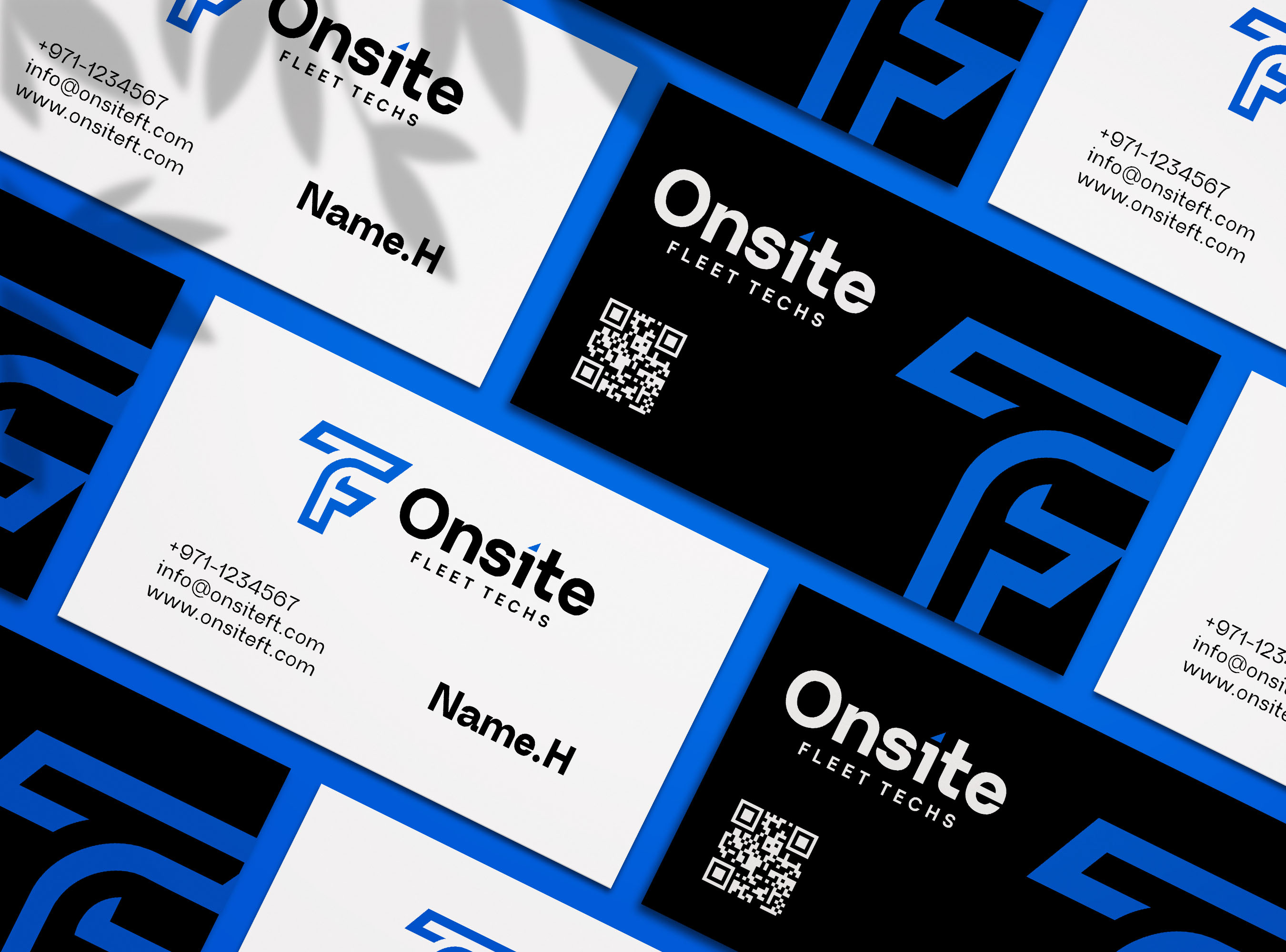 Logo Design by Uzair™ for Onsite Fleet Techs | Design #33480585