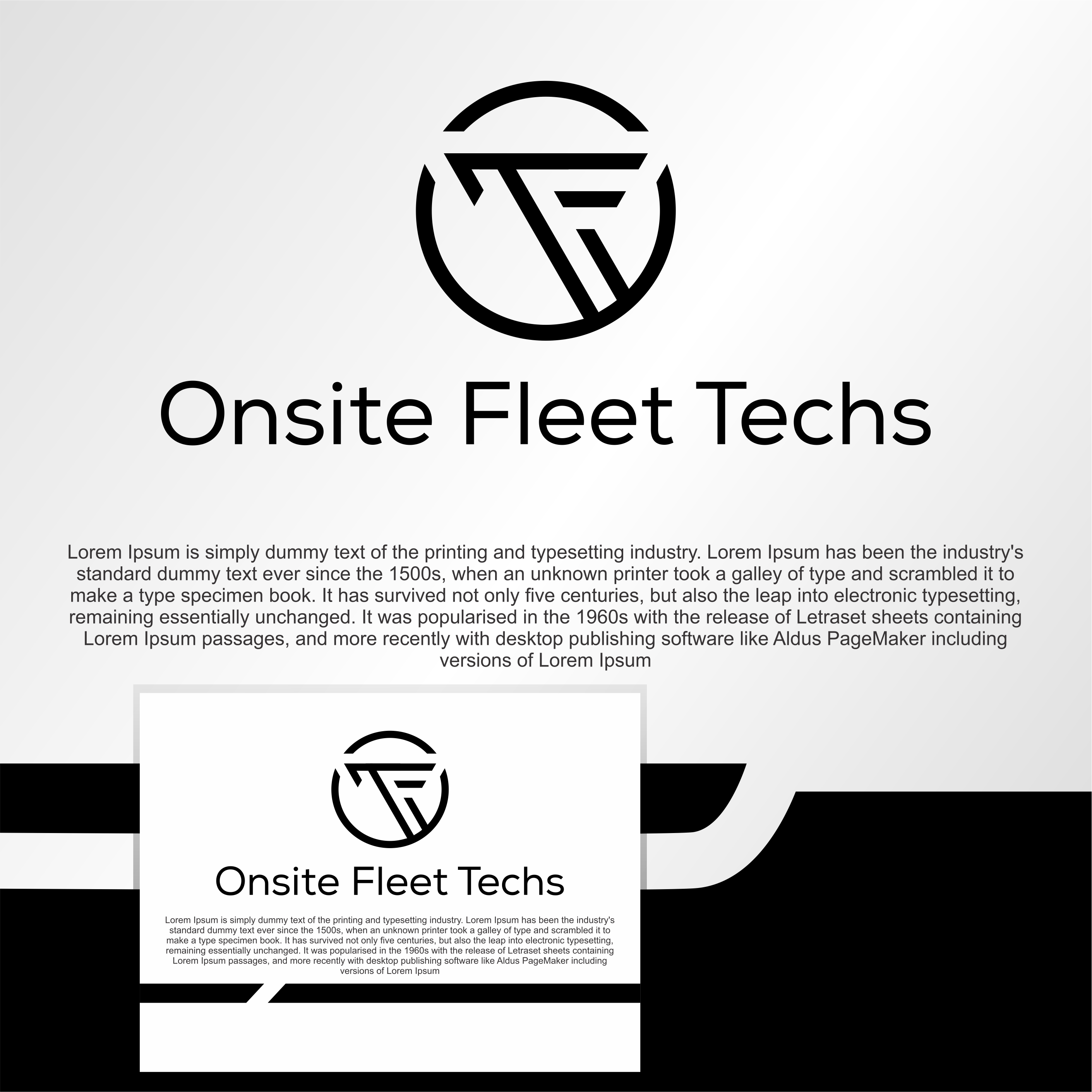 Design de Logo par diego costa pour Onsite Fleet Techs | Design #33470726