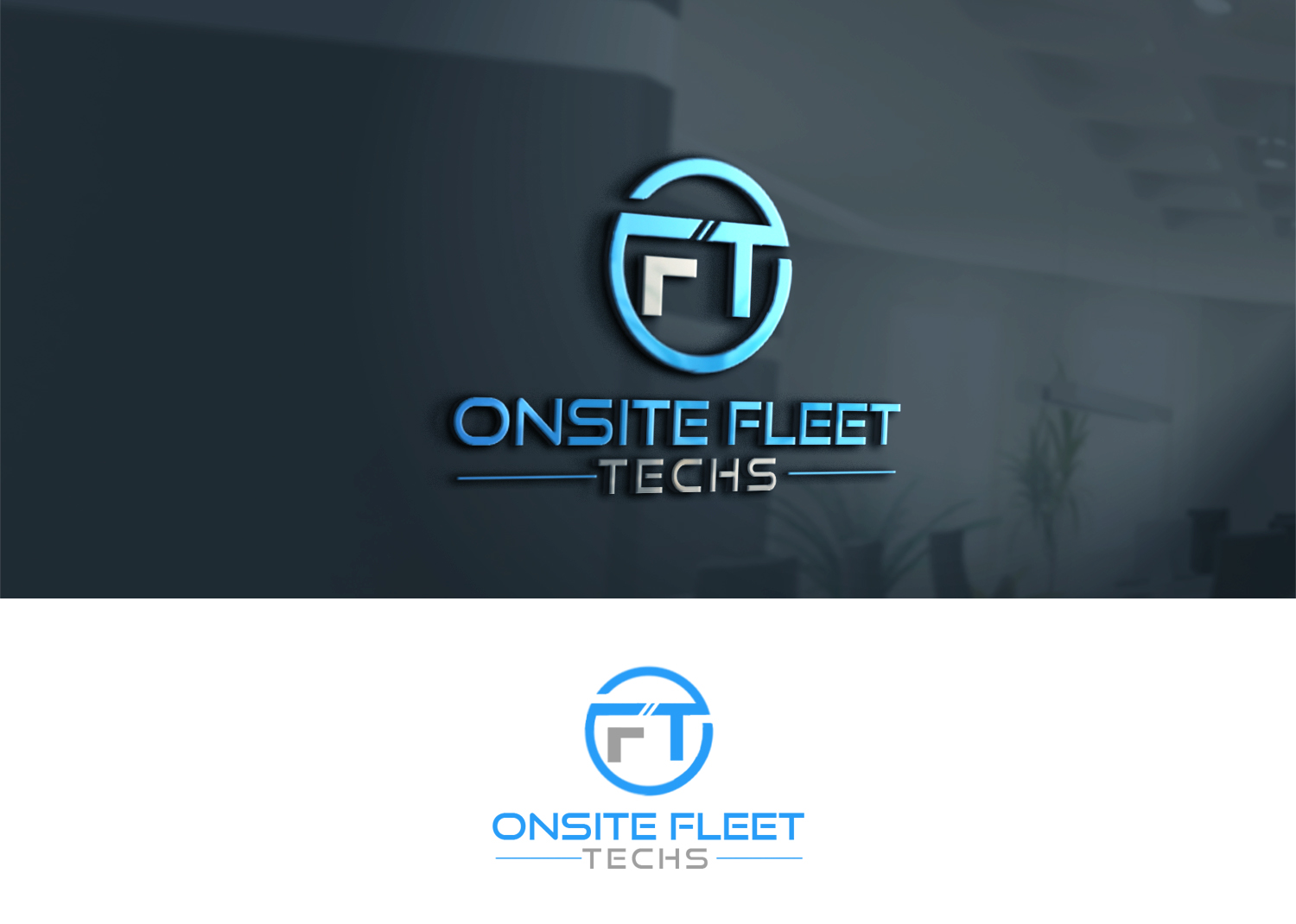 Diseño de Logo por Noor Ezz para Onsite Fleet Techs | Diseño #33476391