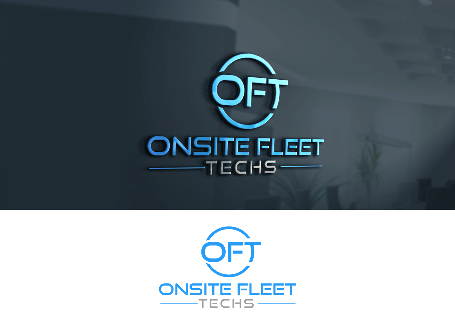 Diseño de Logo por Noor Ezz para Onsite Fleet Techs | Diseño #33476393