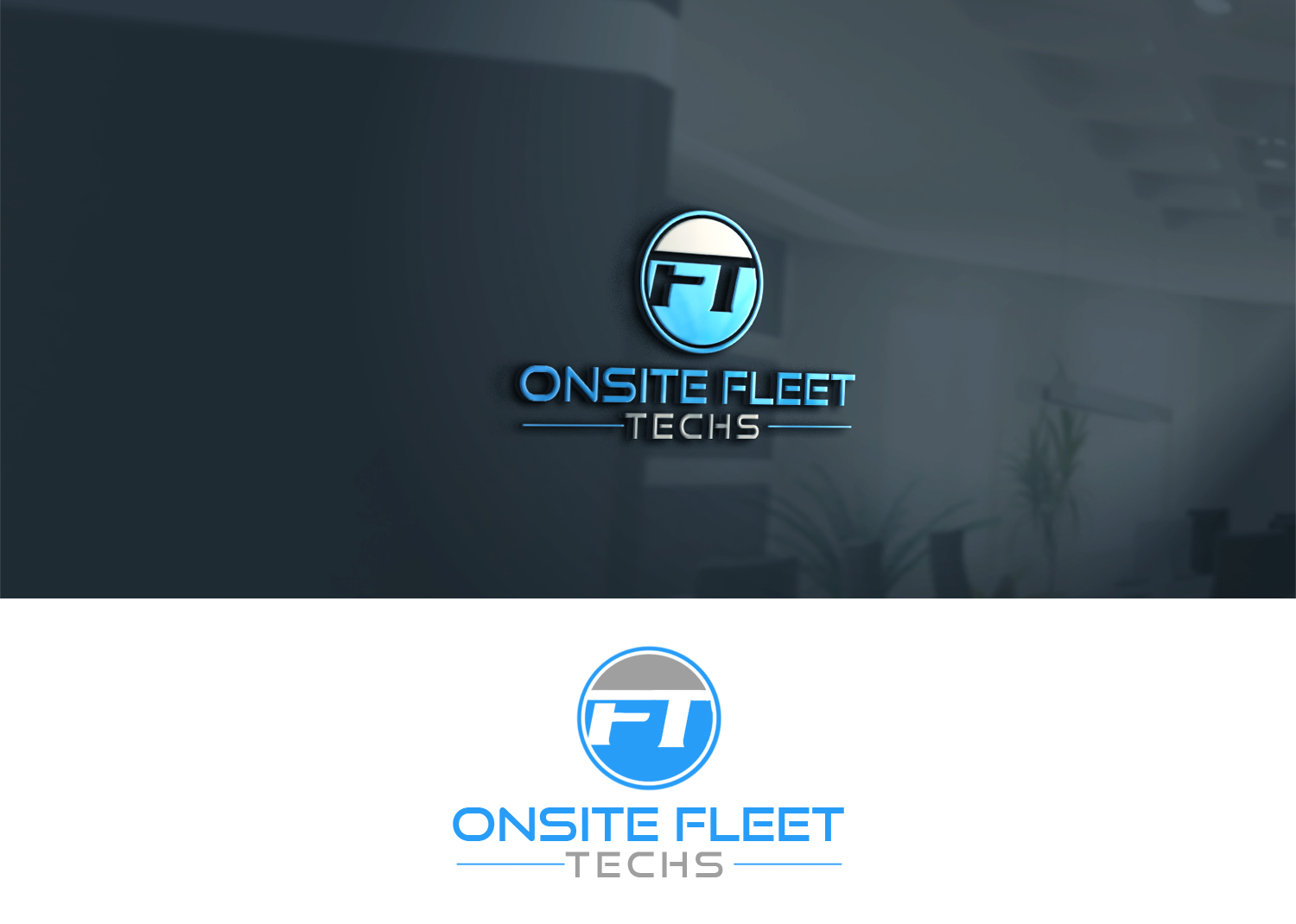 Diseño de Logo por Noor Ezz para Onsite Fleet Techs | Diseño #33476398