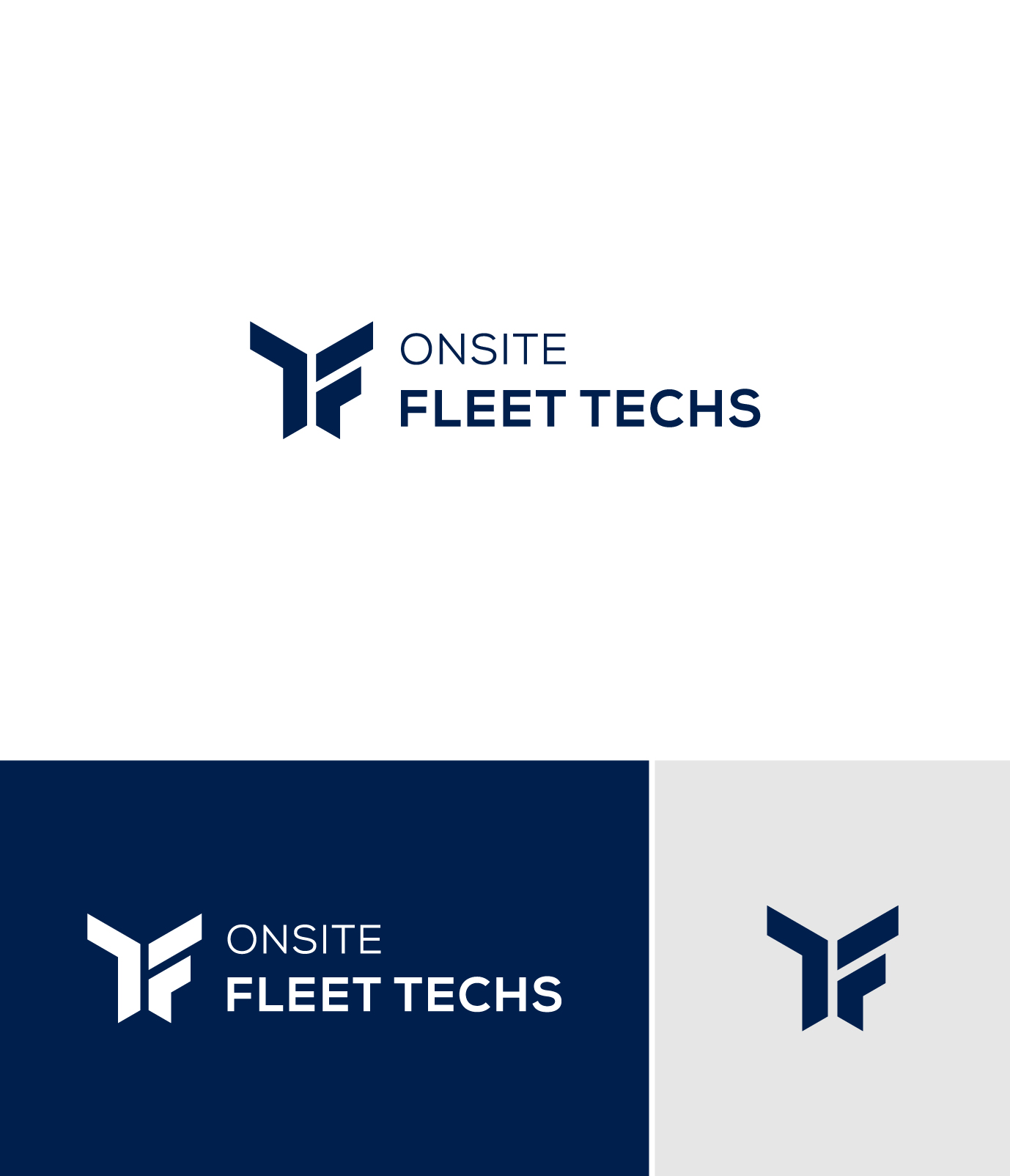 Logo Design by The Lion Studios for Onsite Fleet Techs | Design #33480207