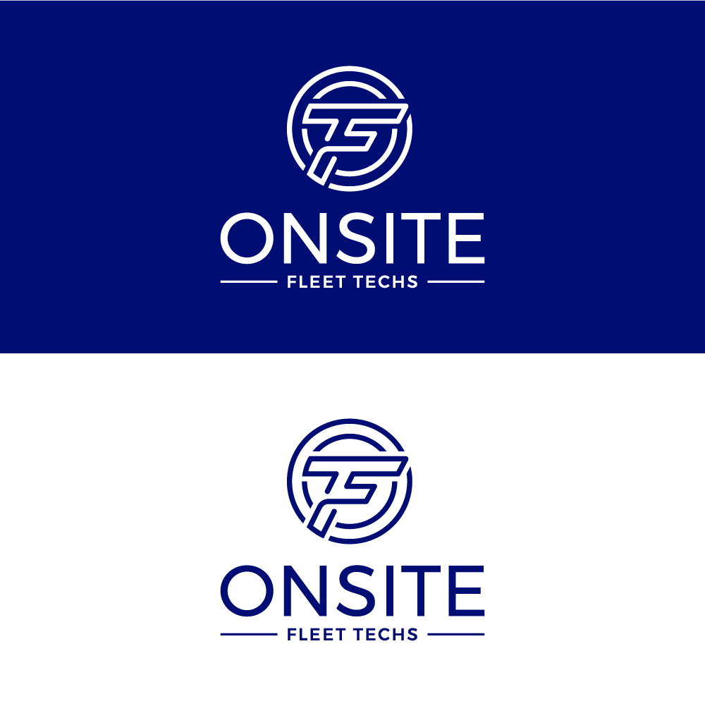 Logo Design by Mofuza for Onsite Fleet Techs | Design #33482782