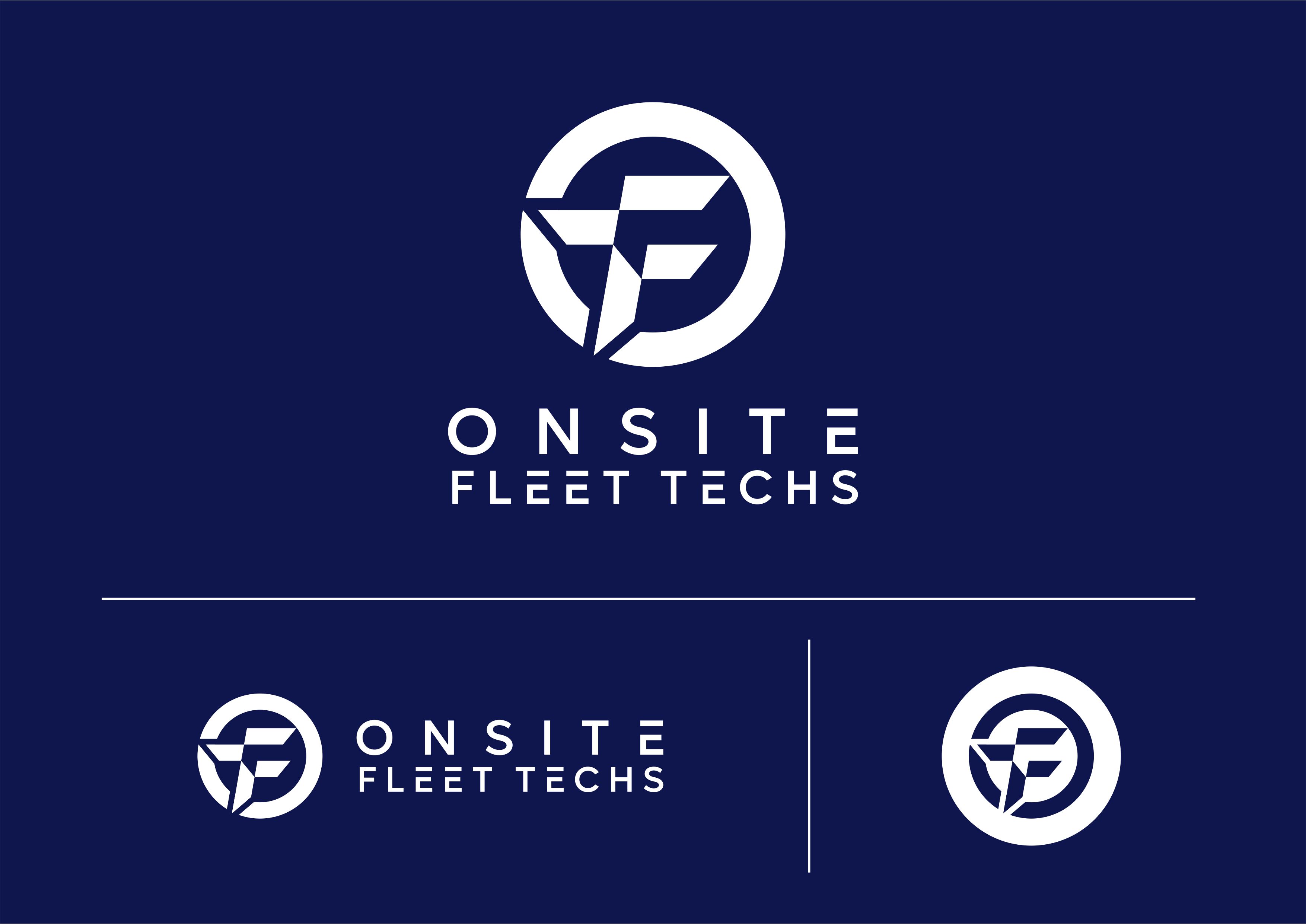 Logo Design by ammar_ed for Onsite Fleet Techs | Design #33482471