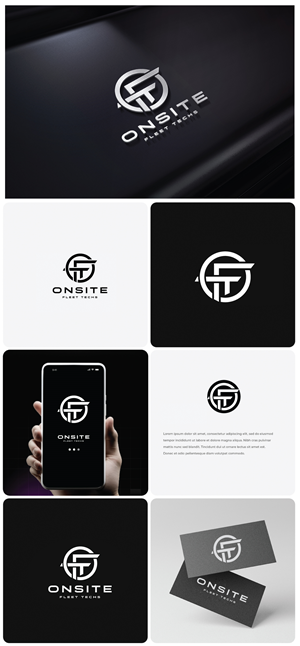 Logo-Design von step forward 2 für Onsite Fleet Techs | Design: #33469320