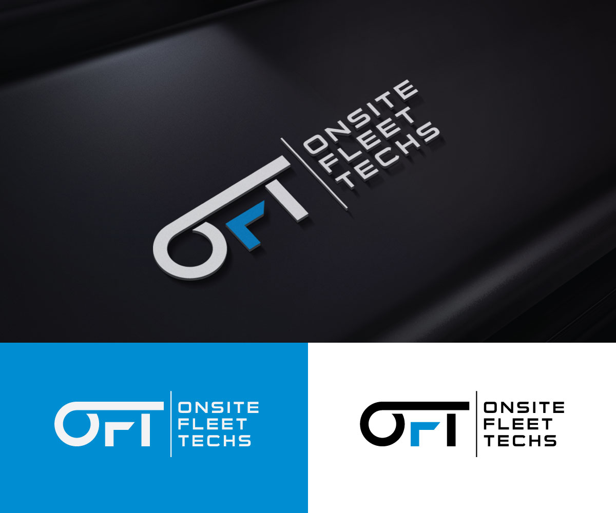 Logo Design by Dot Design 3 for Onsite Fleet Techs | Design #33467628