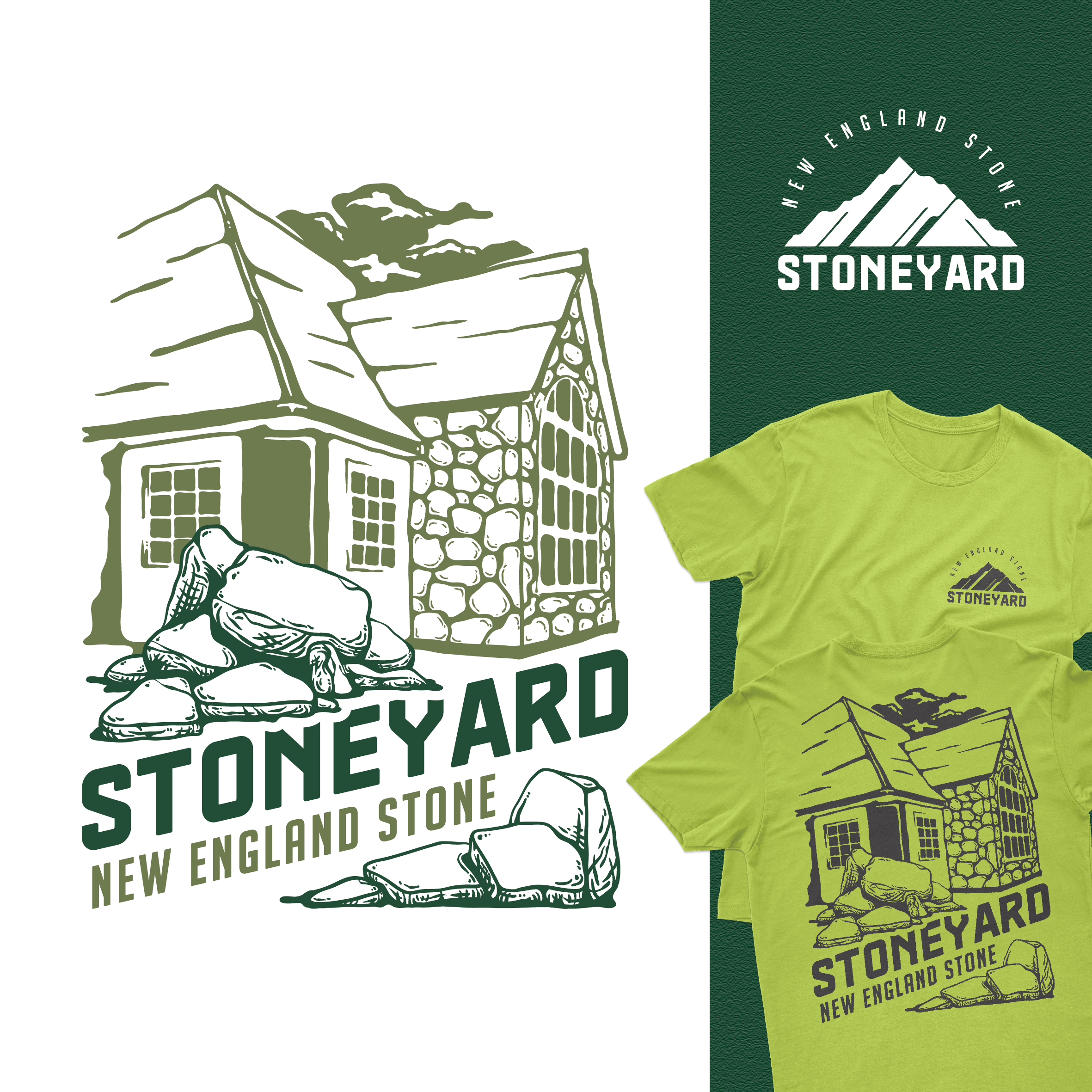 T-shirt Design by tulikur27 for Stoneyard, Inc | Design #33518143
