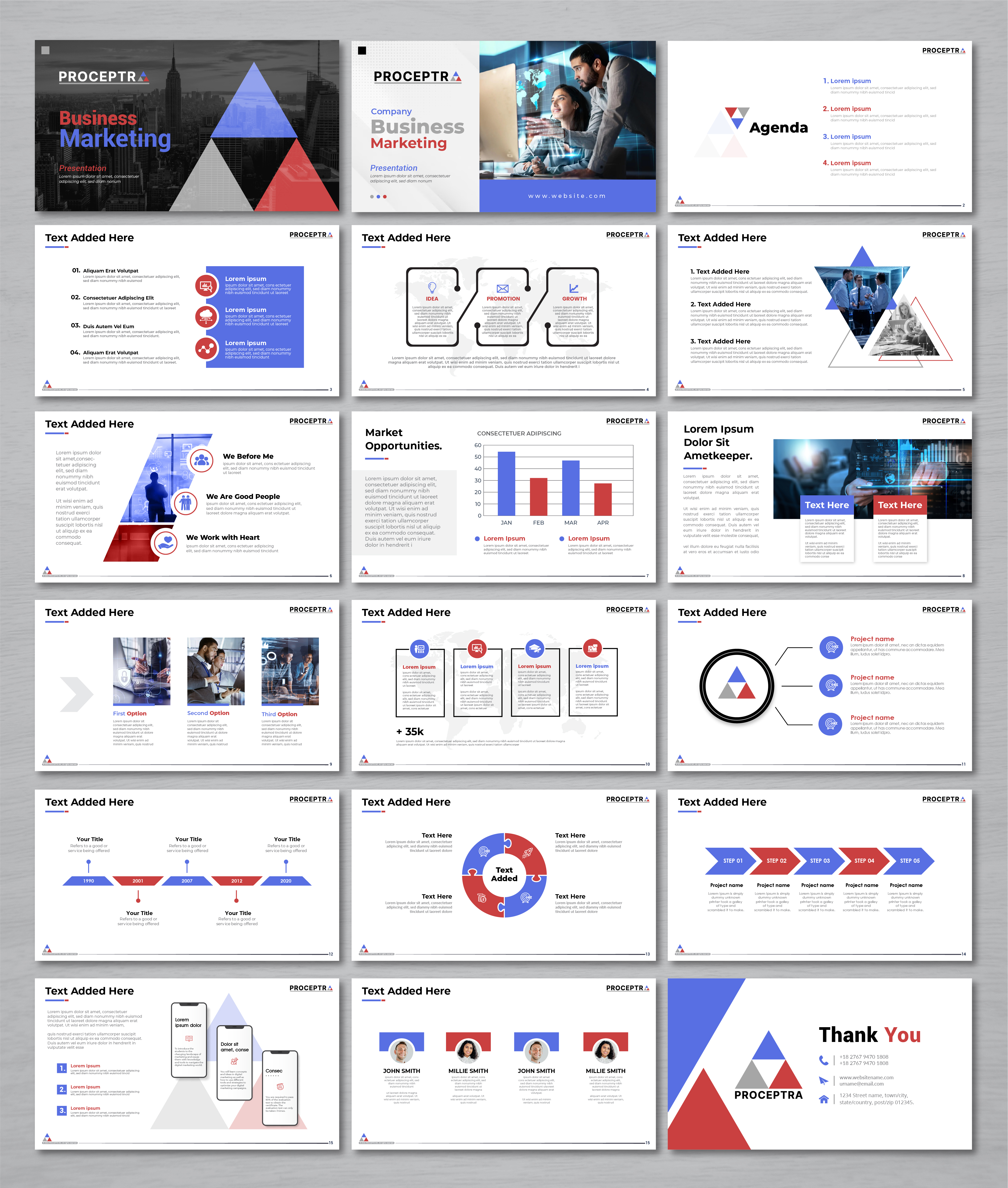 PowerPoint Design by artbitin for Proceptra,LLC | Design #33476943