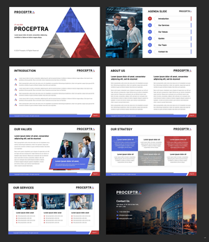 Diseño de PowerPoint por pb para Proceptra,LLC | Diseño: #33478846