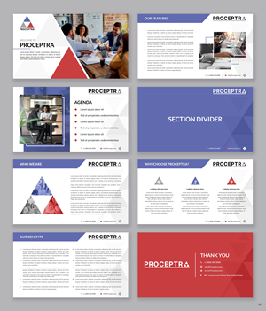 Diseño de PowerPoint por pb para Proceptra,LLC | Diseño: #33478848