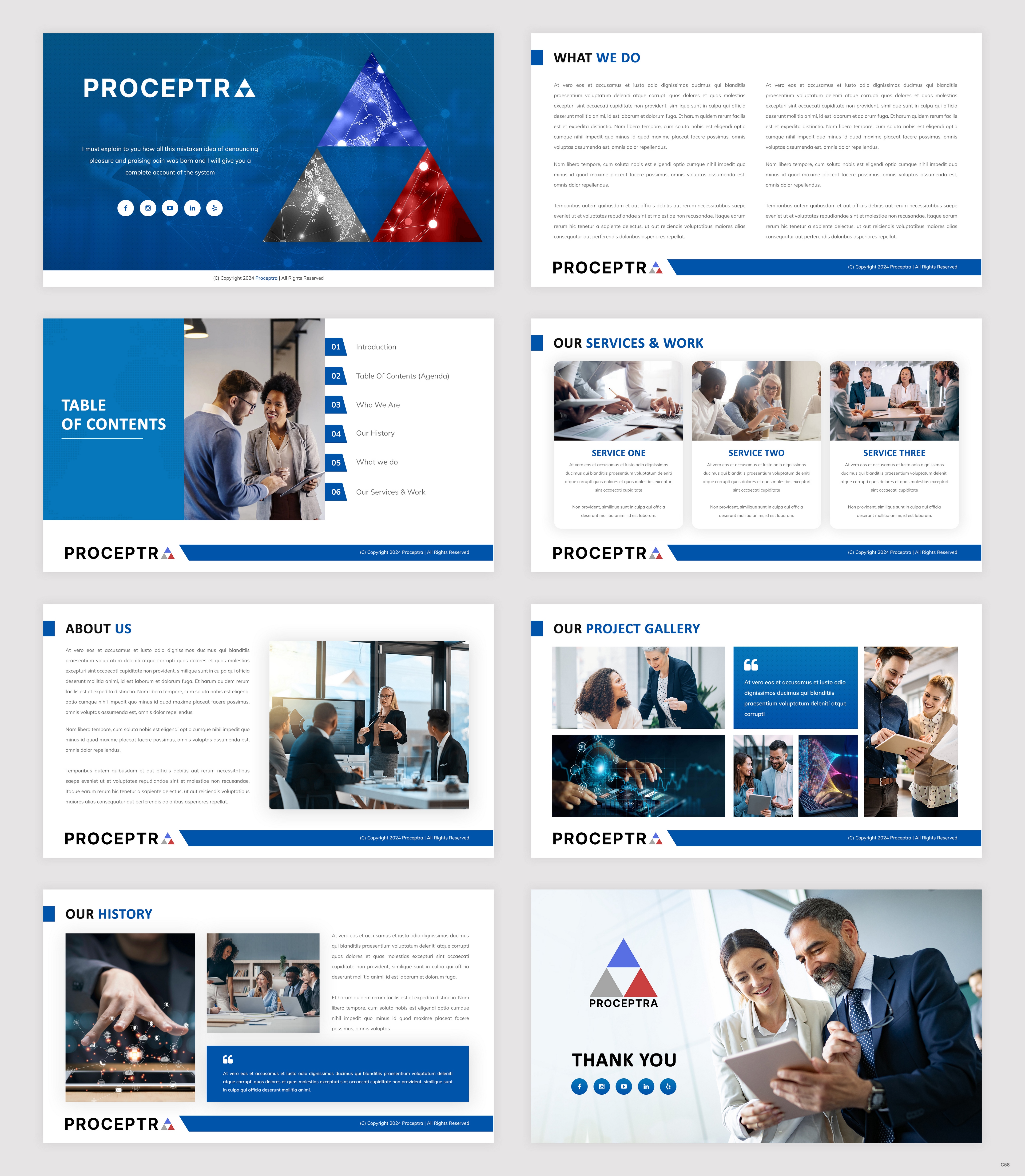 Diseño de PowerPoint por pb para Proceptra,LLC | Diseño #33478853