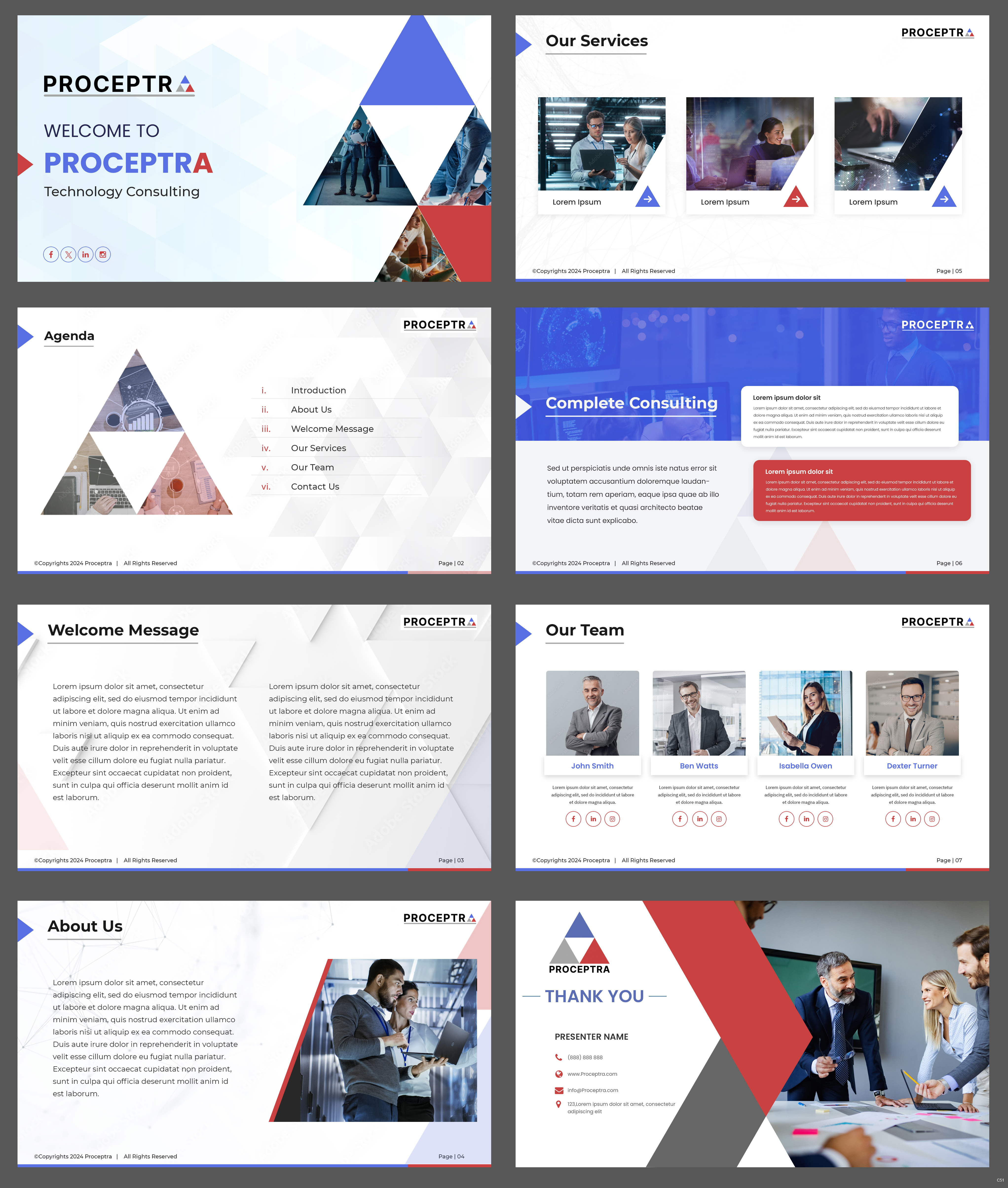 PowerPoint Design by pb for Proceptra,LLC | Design #33478855