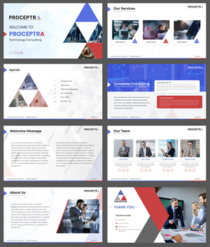Diseño de PowerPoint por pb para Proceptra,LLC | Diseño: #33478855