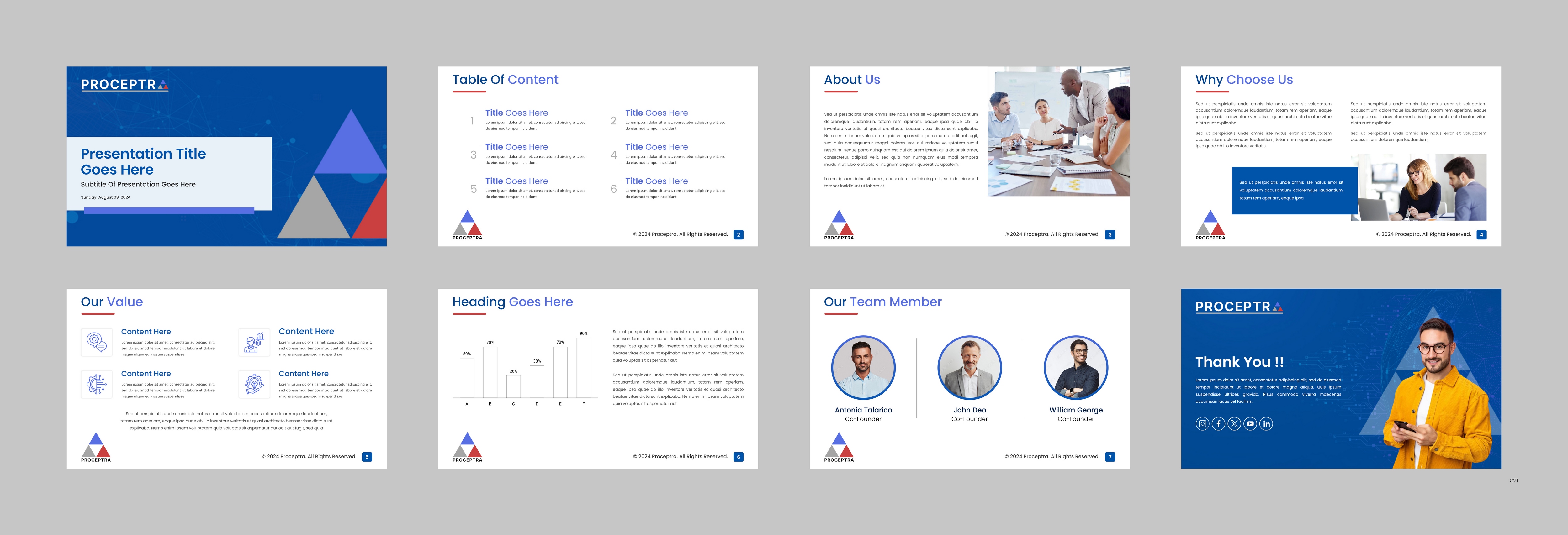 PowerPoint Design by pb for Proceptra,LLC | Design #33478861