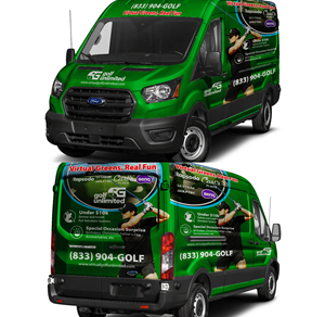 Car Wrap-Design von tamtama für Golf Unlimited, LLC | Design: #33486536