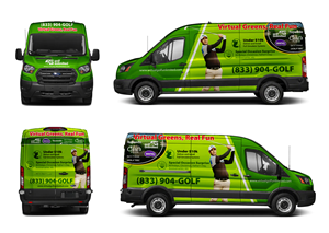 Car Wrap-Design von tamtama für Golf Unlimited, LLC | Design: #33489619